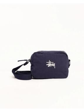 Stussy Canvas Side Pouch Navy